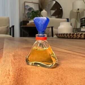 Liz Claiborne VINTAGE 3.7 ml - 0.13 fl oz Miniature Perfume Triangle Bottle